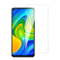 Tempered glass screen protector for Xiaomi and Redmi mobile phones showing full coverage and clear transparency