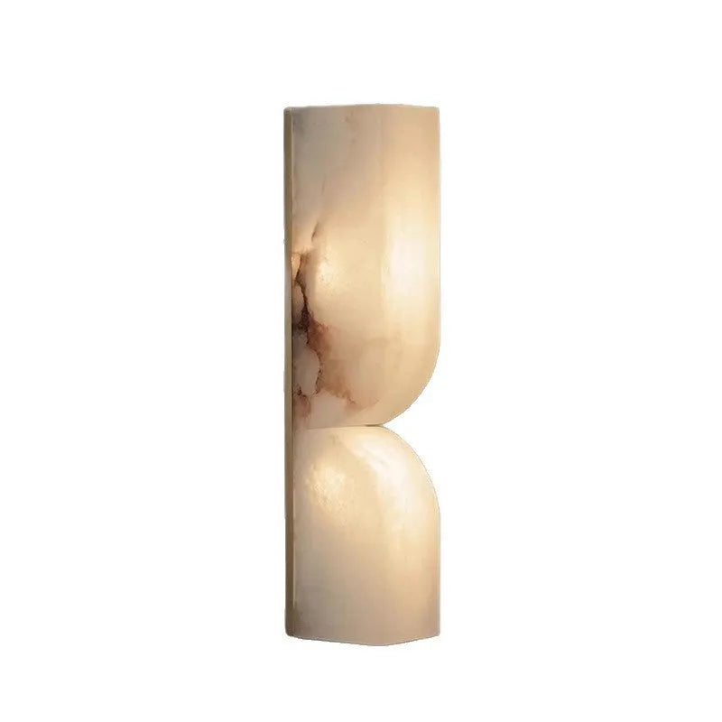 Copper Nordic wall lamp strip for bedroom bedside with warm lighting
