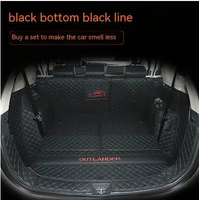 3D boot liner mat for Mitsubishi Outlander with raised edges in a choice of colours.