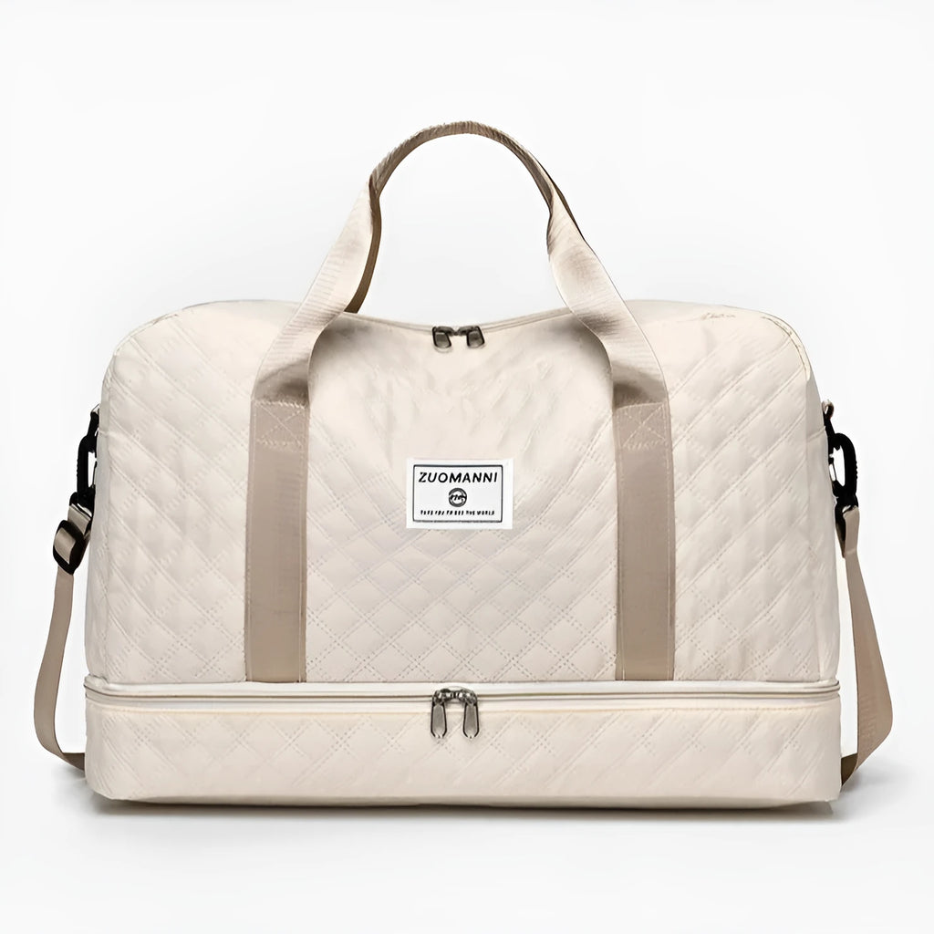 Large polyester oxford cloth leisure travel bag with a 36-55 litre capacity for buggies.