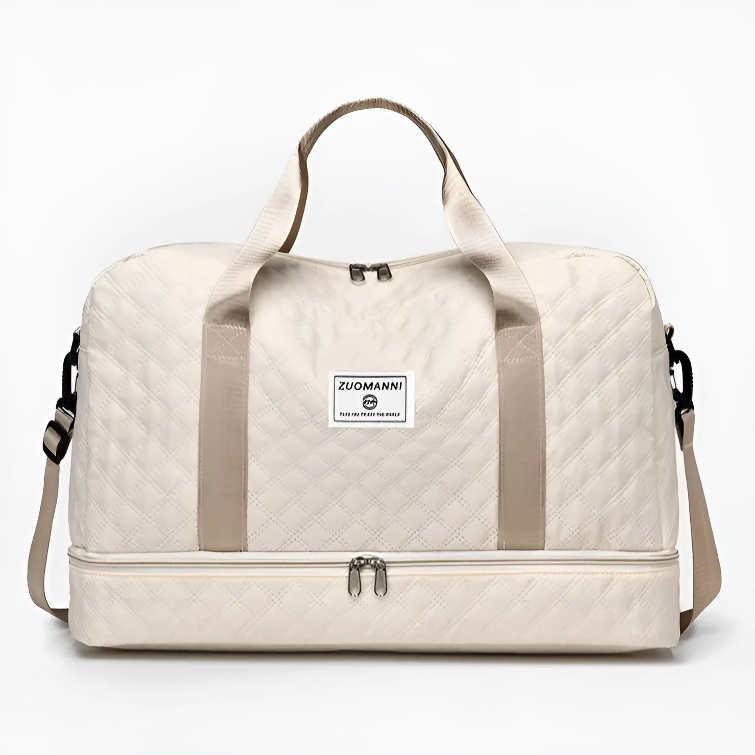 Large polyester oxford cloth leisure travel bag with a 36-55 litre capacity for buggies.