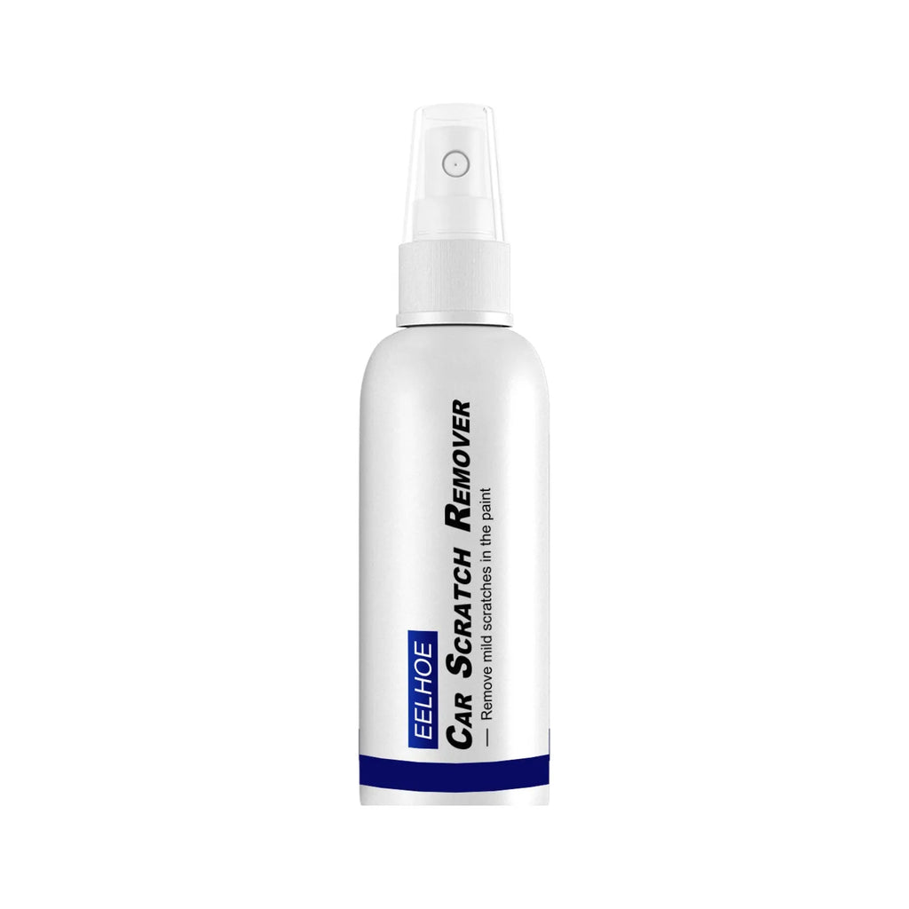 Car paint scratch repair spray canister with sealing glaze formula for automotive surface renovation