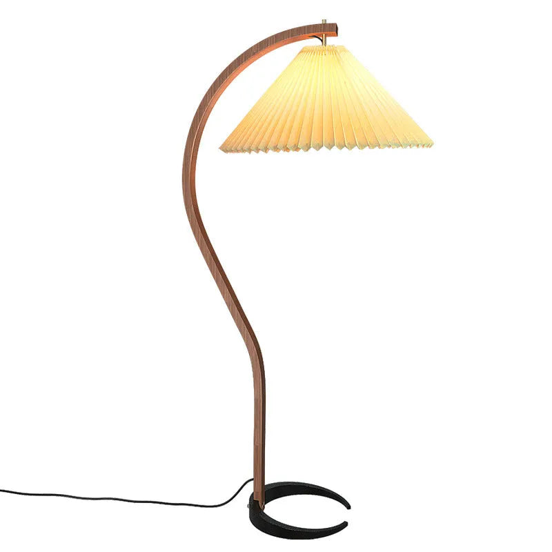 Retro vertical table lamp with three-colour variable light on sofa edge
