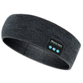 Bluetooth 5.4 sports headband in black, dark grey, or grey-white colours with washable design