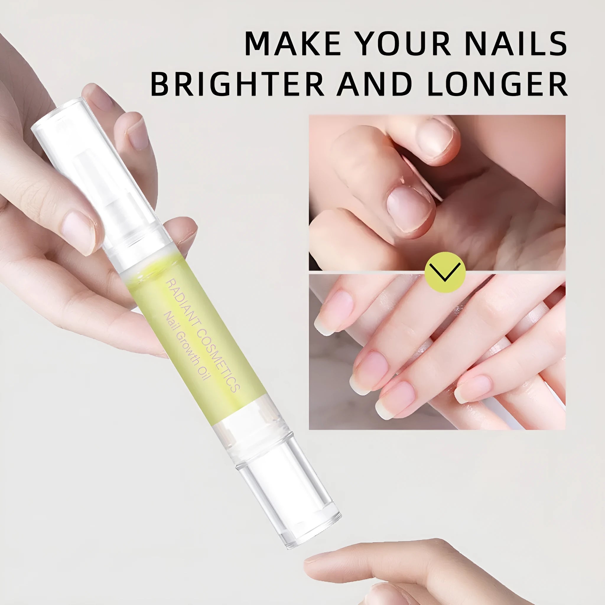 3ml nail growth moisturising treatment oil bottle for nail care