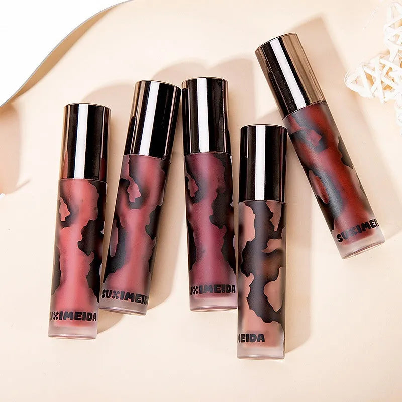 Lava Secret Matte Lip Mud Lipstick in white formula with five colour options