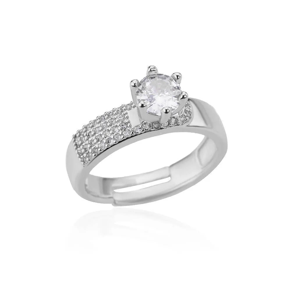 Double-layer cross frame ring in stainless steel, wave shaped, unisex style with electroplated finish available in multiple colours