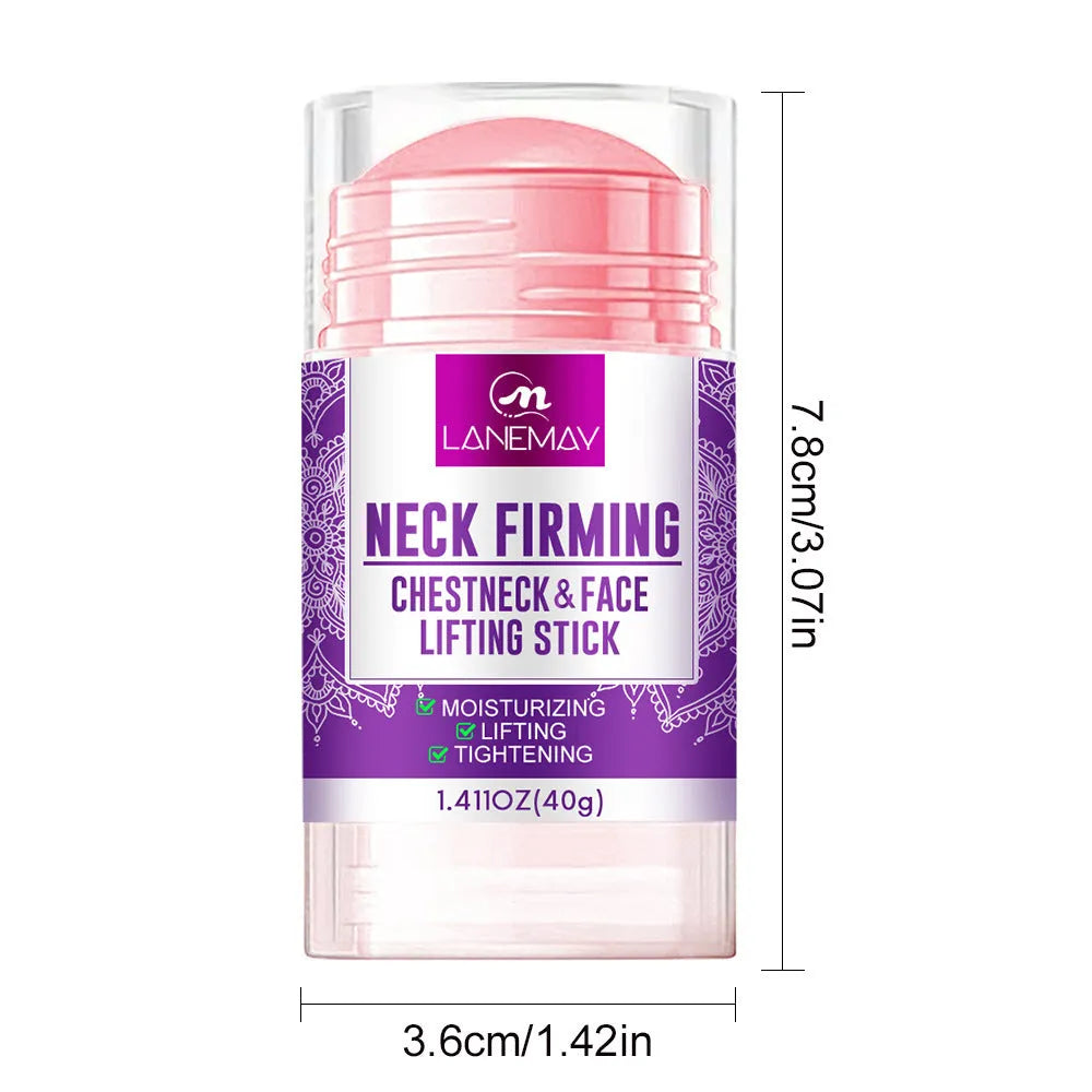 40g jar of anti-wrinkle neck firming cream for moisturising and brightening