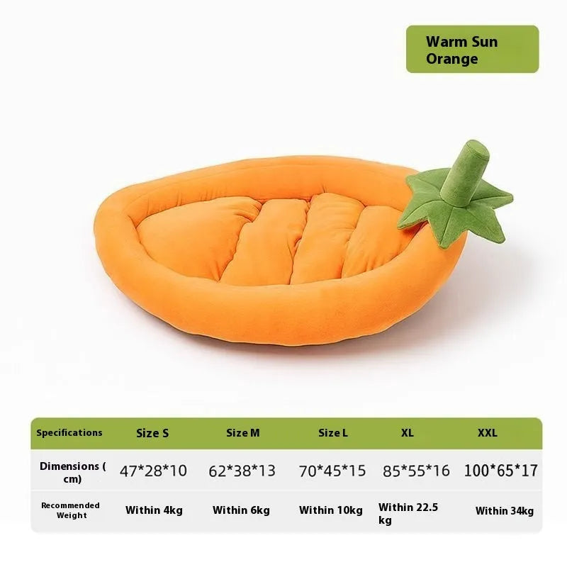 Removable washable cloth dog mat in brown, grey, orange, or purple colours on a white background