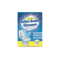 Pack of four sachets of white toilet cleaning powder, total weight 120g, for bowl descaling