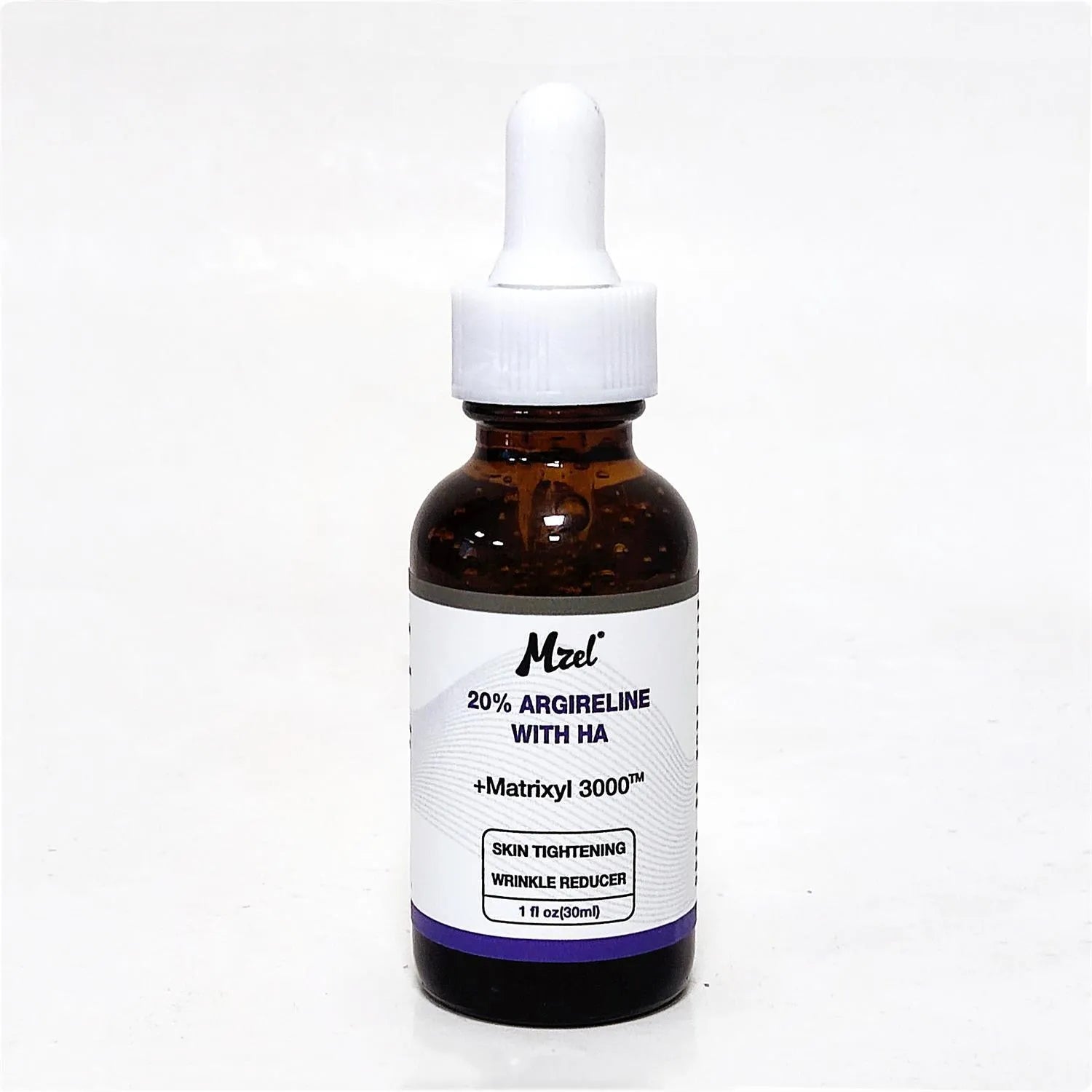 30ml bottle of six-peptide firming and anti-wrinkle moisturising liquid for face