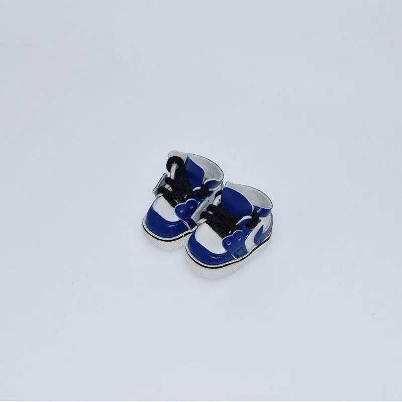 17cm doll replacement shoes in multiple styles from 3.5cm to 3.8cm PU footwear