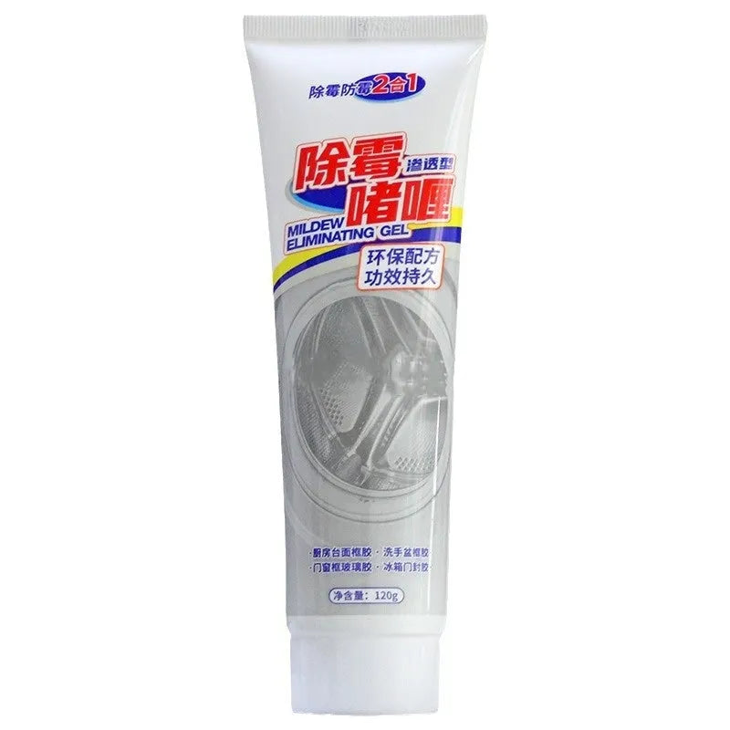 Household demildew gel cleaner for refrigerator and washing machine rubber gaskets, 120g tube