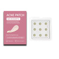 Box of 9 mild non-irritating pimple patches for closed mouth acne treatment