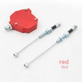 Aluminium motorcycle clutch labour-saving box modification kit in choice of six colours