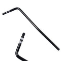 Guitar tremolo arm replacement part in black, blue, gold and silver chrome metal finishes