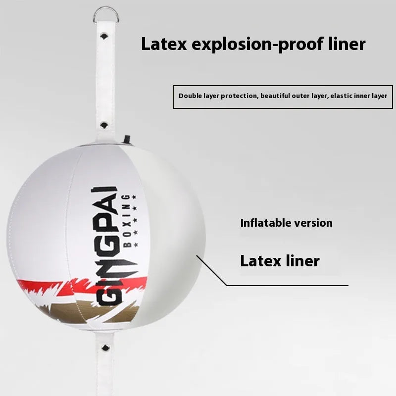 PU material hanging speed ball for boxing reaction and dodge training equipment