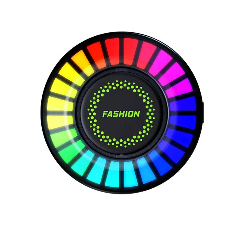 3D car air vent atmosphere light with RGB lighting and aromatherapy diffuser
