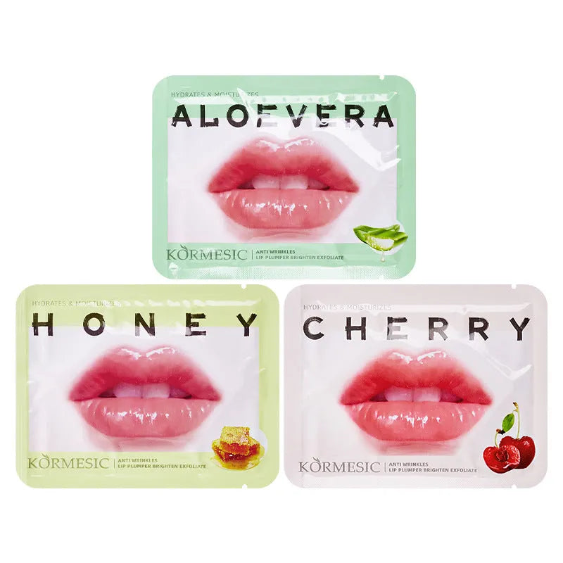 Wholesale English lip mask with aloe and blueberry fruit extracts, 8g, for women neutral skin
