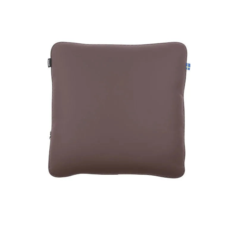 Car headrest, seat cushion, neck pillow and lumbar support accessories in minimalist design