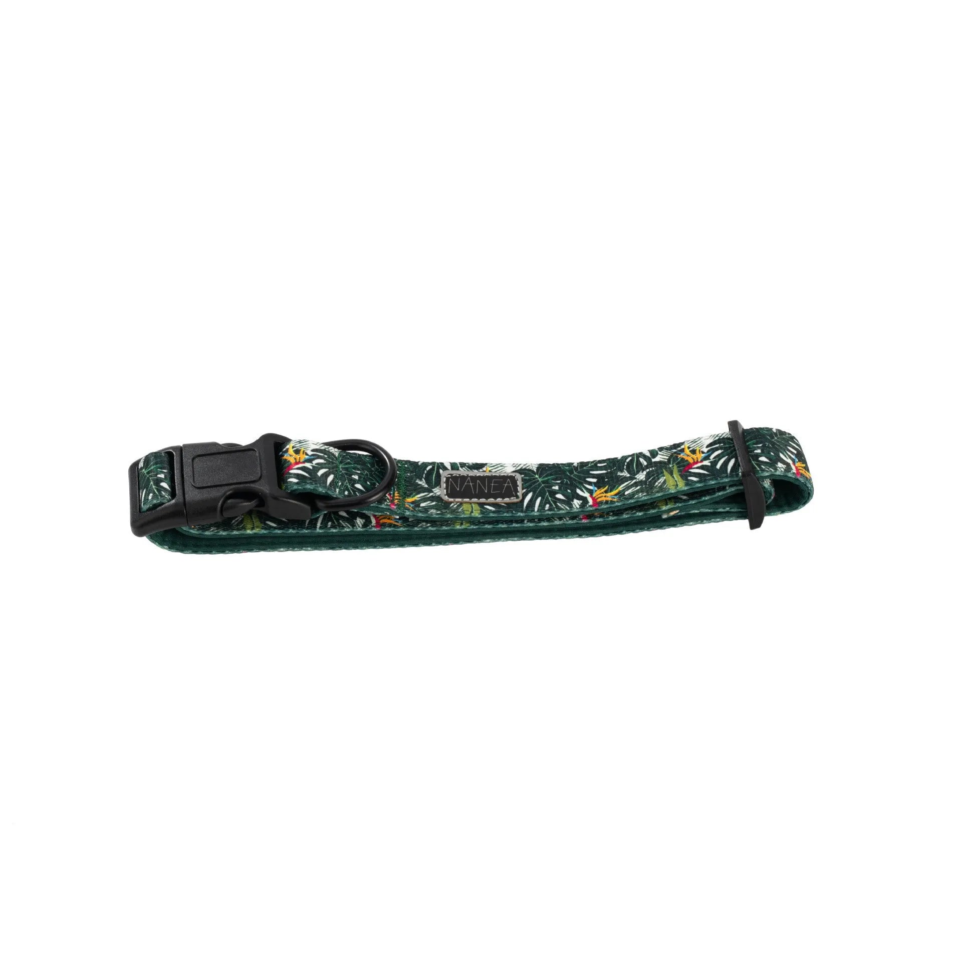 Adjustable pet harness set with six accessories including waste bag in cloth material