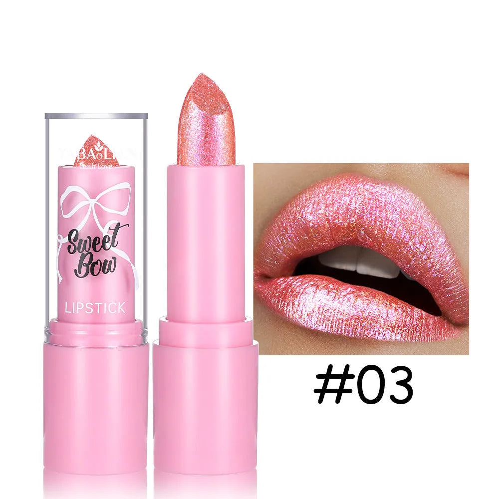 Sweetheart Bow XINGX Diamond Lipstick from Starlight Diamond series in six colour options