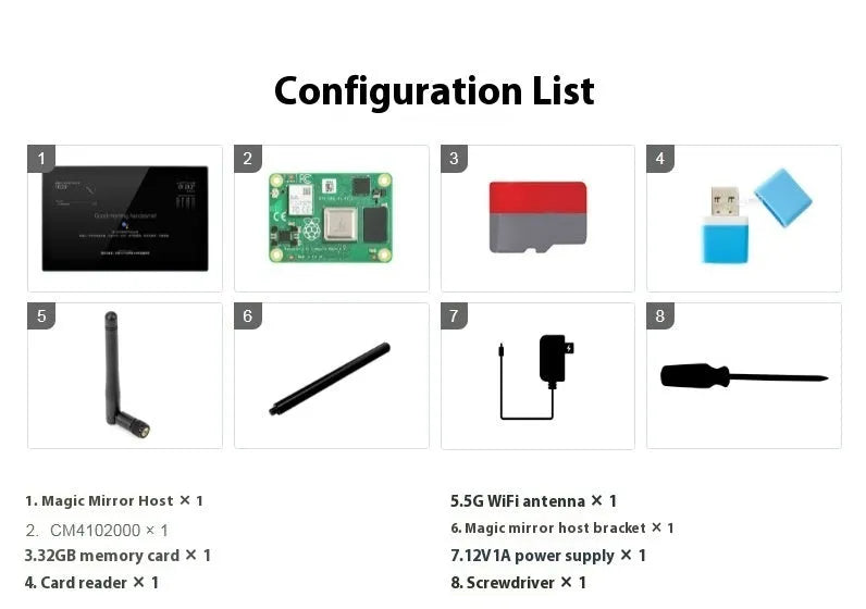 13.3-inch integrated computer voice assistant with touch display and CM4 main control board
