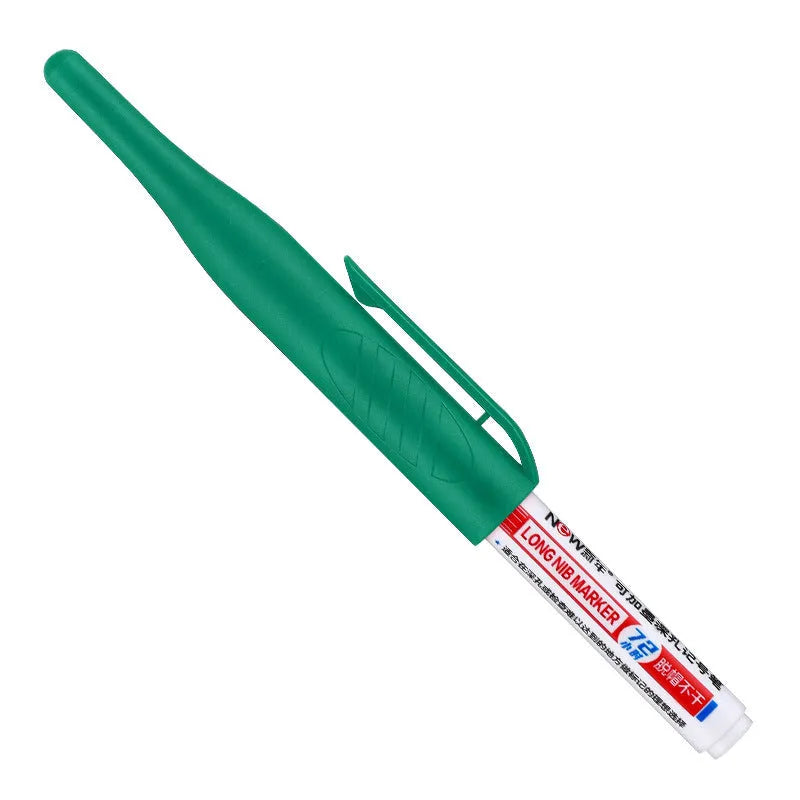 15.2 cm woodworking oil marker in black red blue green colours for quick-dry waterproof marking