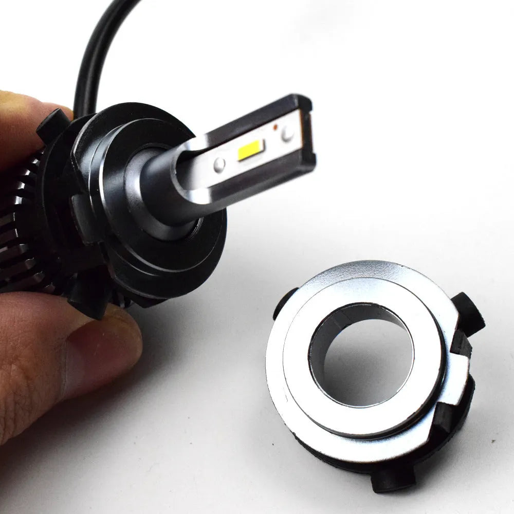 ABS plastic LED headlight mounting bracket for Gerui and Kia vehicles measuring 3.8x3.7x1cm