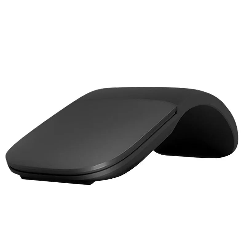Folding Bluetooth touch wireless mouse showing compact design and multiple colour options