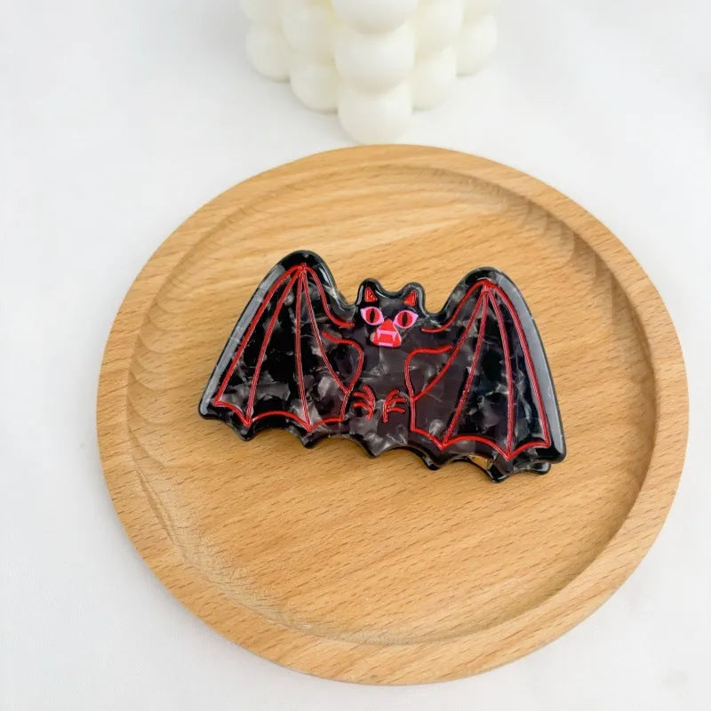 Halloween shark vinegar bat hair clip in acetic acid material with four style options