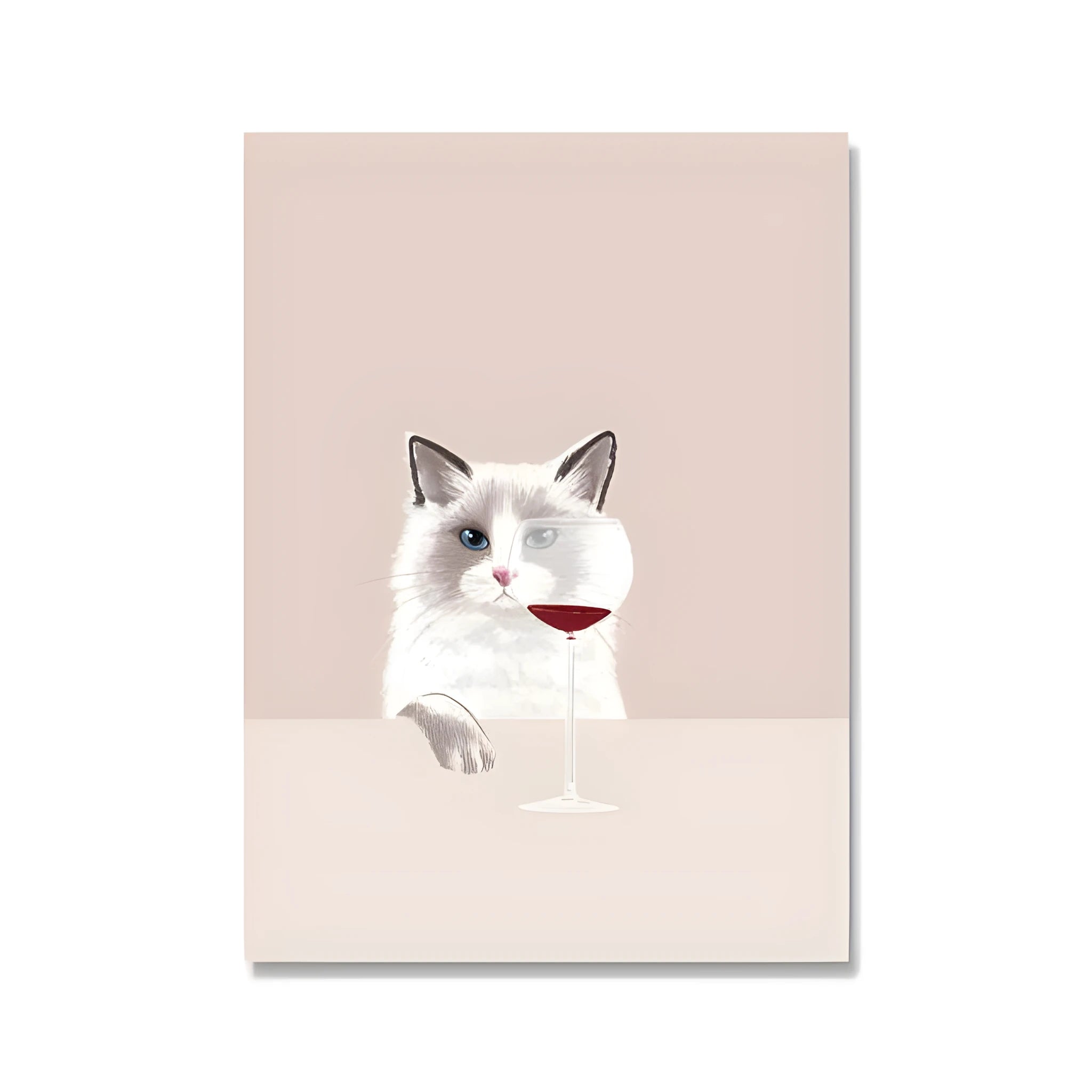 Modern simplicity canvas decorative painting 40x60cm with white border for bedroom wall art