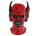 Red bat head cover mask made from RP foam for Halloween and costume parties