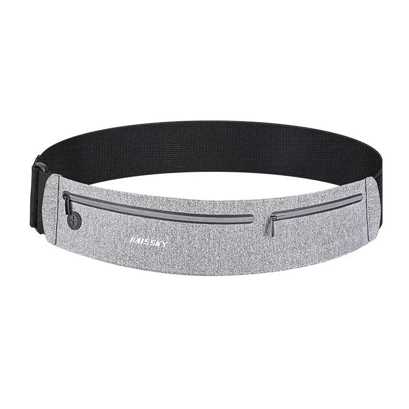 Waterproof 8-inch waist bag in camouflage crocodile pattern for outdoor sports