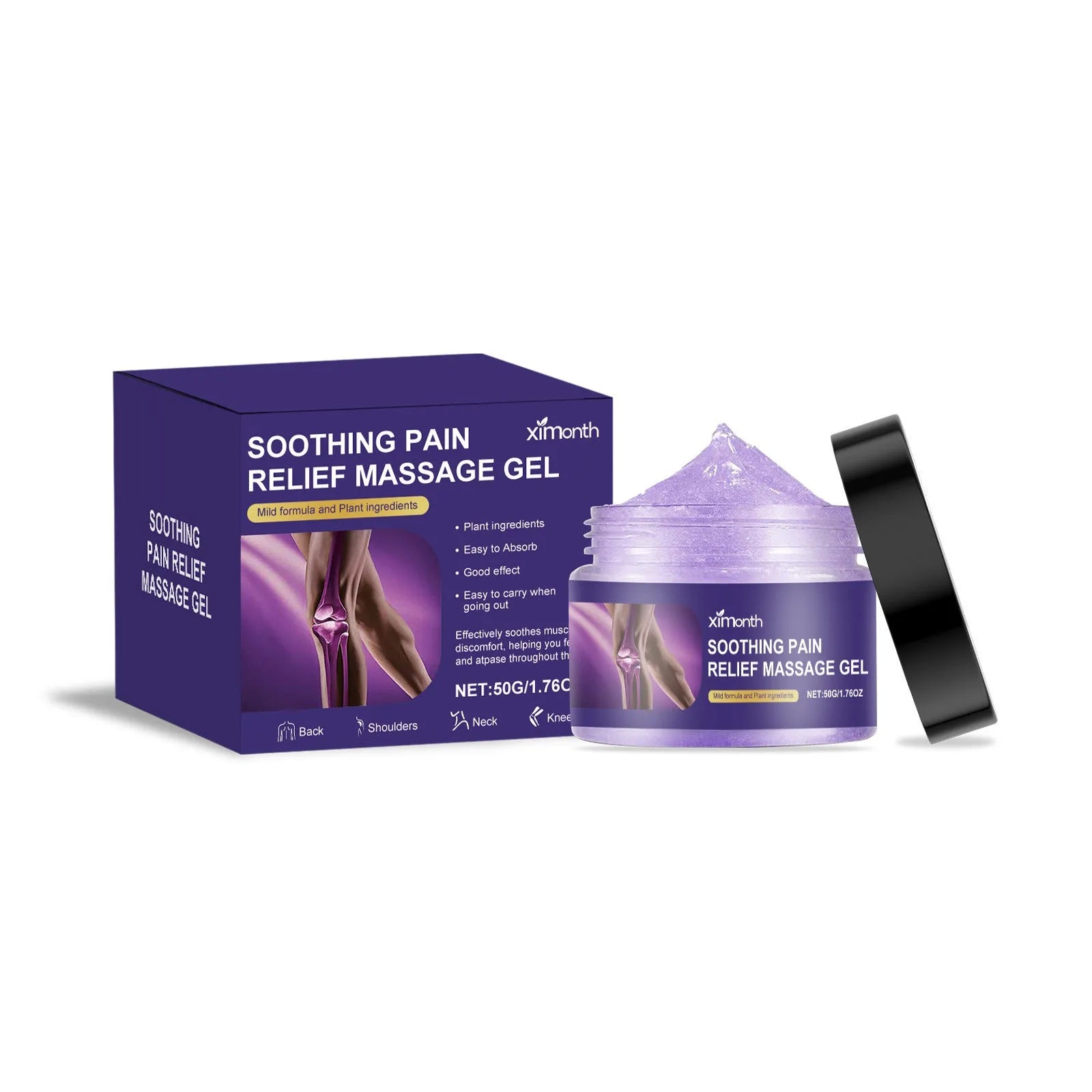 50g Body Joint Care Gel jar for joint and muscle application