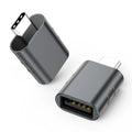Champagne Gold USB data and charging converter with zinc alloy shell