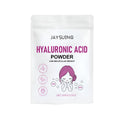 100g jar of hyaluronic acid powder with mask tool for DIY face mask formulation