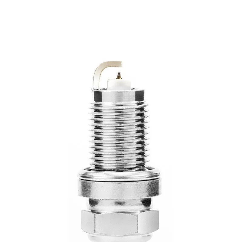 Silver resistance spark plug with iridium platinum electrode, 14mm thread, 19mm screw length, 1.1mm gap