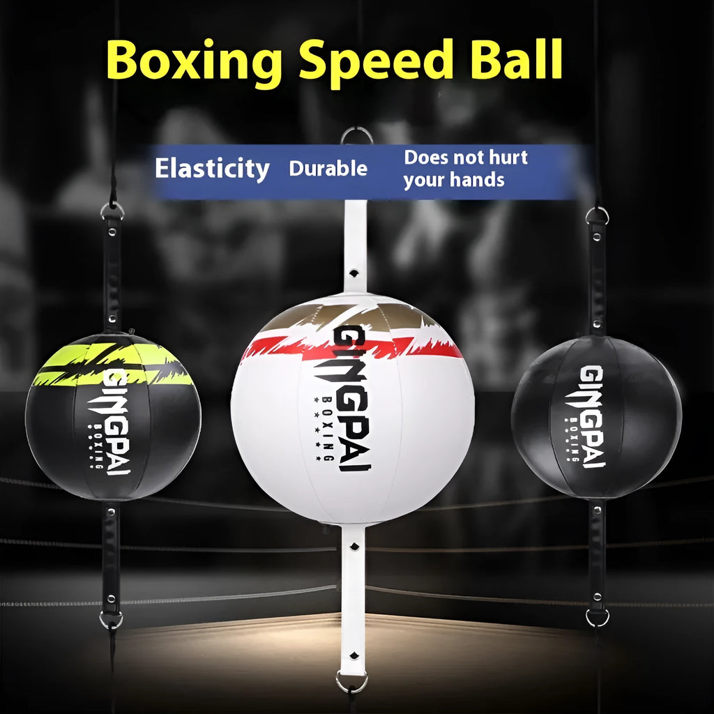 PU material hanging speed ball for boxing reaction and dodge training equipment