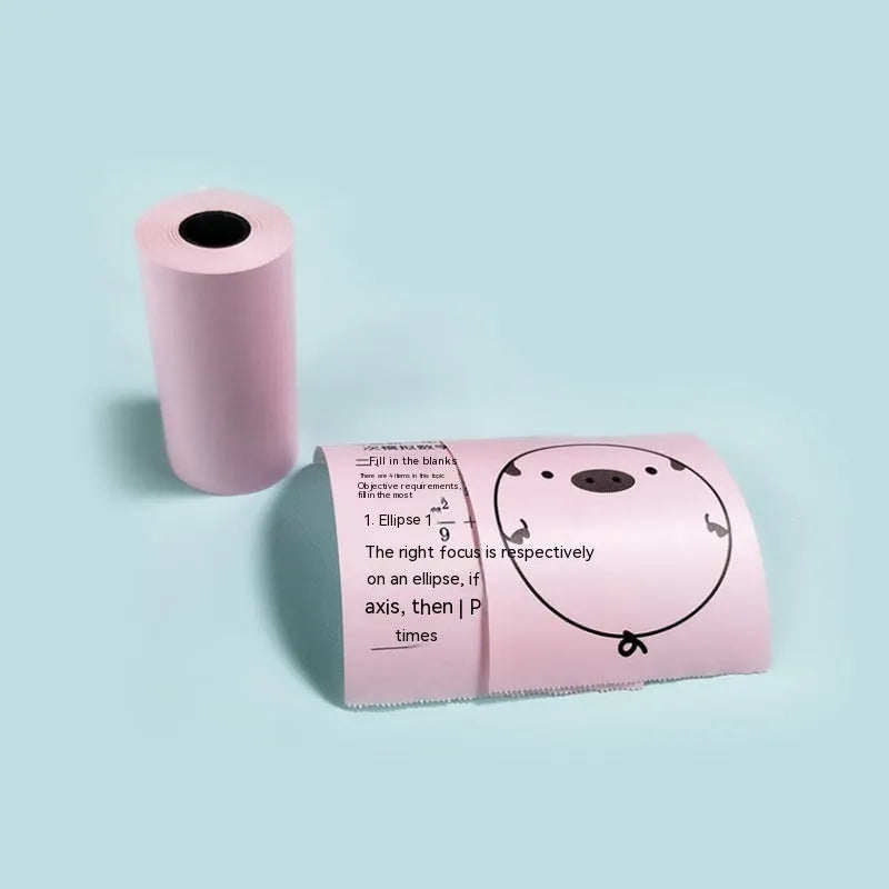 Three rolls of 57x30mm thermosensitive paper for student wrong question printers