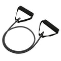 Adjustable chest expander with coloured TPE resistance ropes showing five tension levels from 10LB to 30LB
