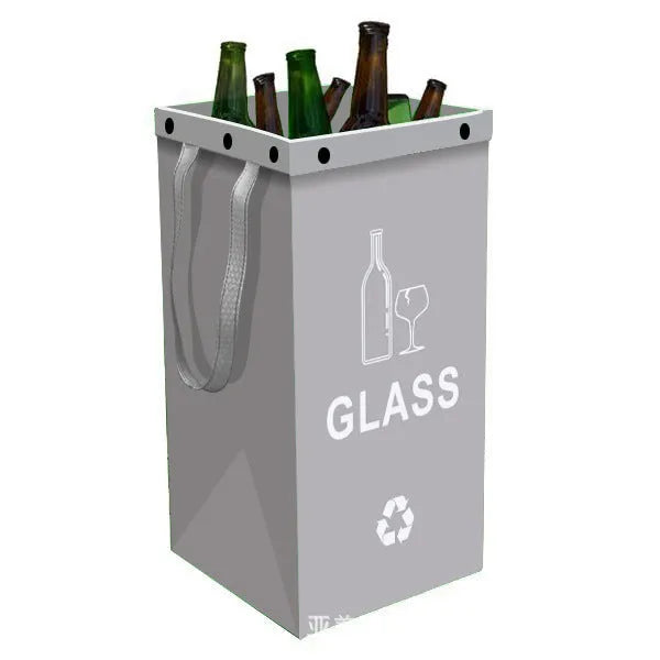 40L waterproof garbage classification bin in PP material with 30x50x30cm dimensions available in multiple colours