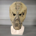 Scar skull horror latex mask head cover for Halloween and costume DIY