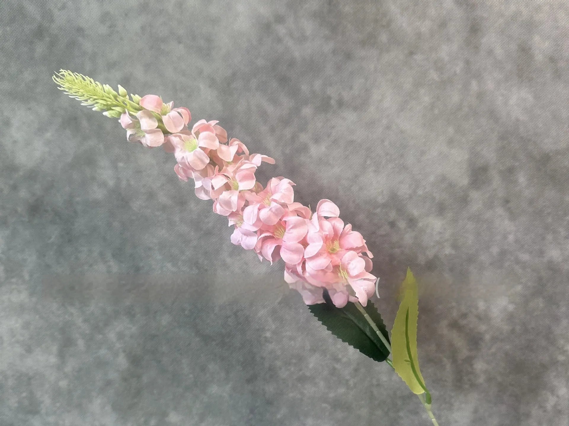 Artificial silk antirrhinum hyacinth stem 72cm, flower part 25cm, multiple colour options for decoration