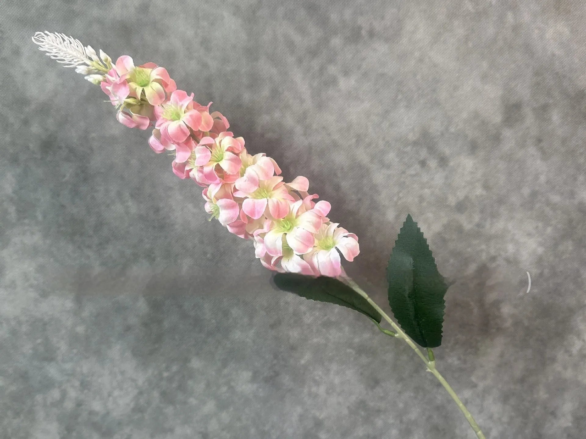 Artificial silk antirrhinum hyacinth stem 72cm, flower part 25cm, multiple colour options for decoration