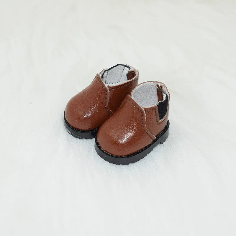 17cm doll replacement shoes in multiple styles from 3.5cm to 3.8cm PU footwear