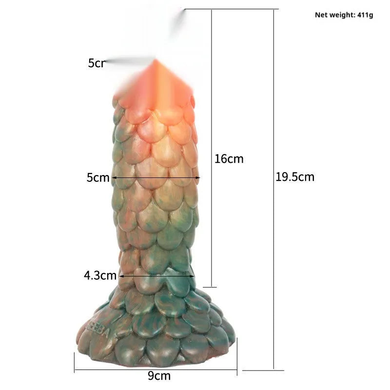Silicone butt plug G6011 in colour shown, compact design for anal play