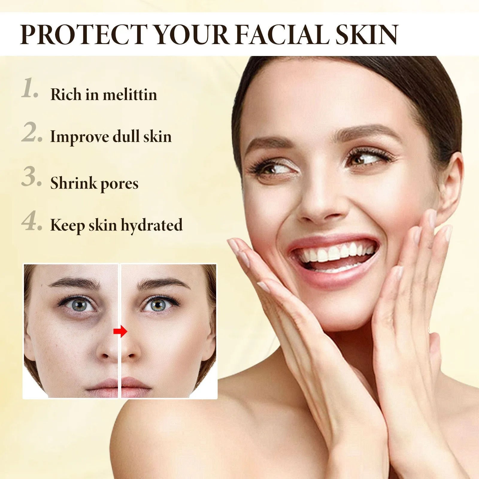 OUHOE Bee Firming Cream 30g hydrating nourishing firming face moisturiser