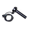 Black stainless steel electronic throttle handle replacement part for vehicle control systems