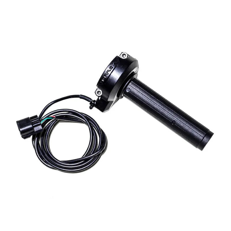Black stainless steel electronic throttle handle replacement part for vehicle control systems
